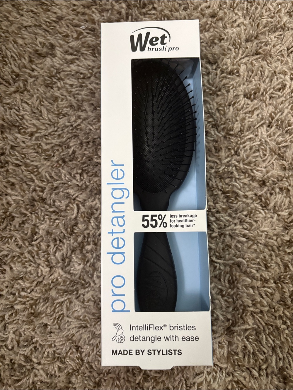 Wet Brush Pro Detangler Hair Brush - Black